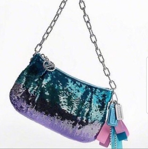 Coach Handbags - Coach Poppy Limited Ed. Ombre' Sequins Evening Bag